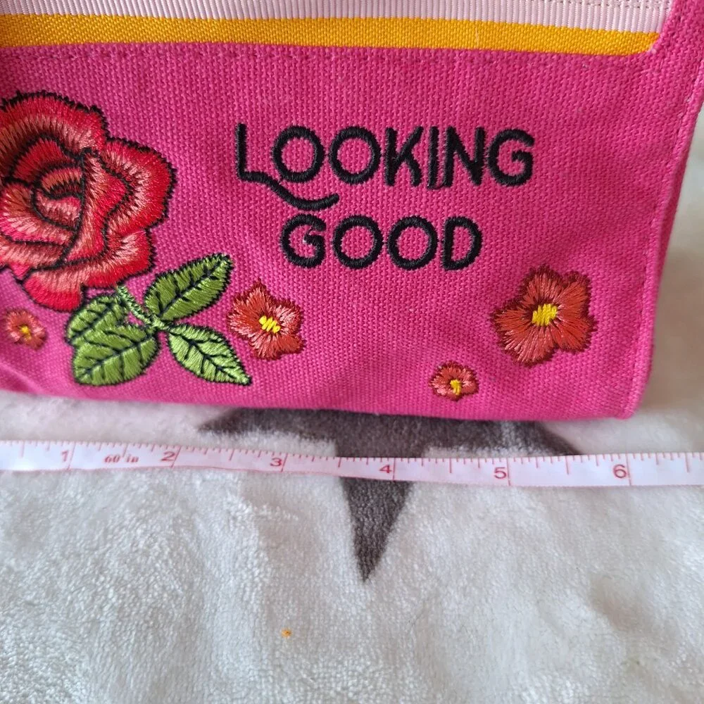 Bath & Body Works Canvas Cosmetic Bag 